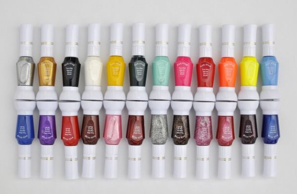 Kit com 24 Esmaltes Ponta Dupla