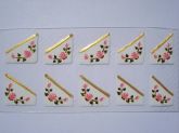 Adesivos Para Unhas Inteira Rosas